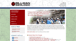 Desktop Screenshot of billmangeologic.com